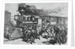 Railroad Strikers Displaying Negative Actions by Anonymous