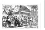 Manillan Marriage Ceremony in Progress by Anonymous