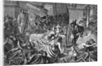 Babylonian Revellers Receiving Warning by Anonymous