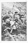 Huns Searching Danube Valley by Anonymous