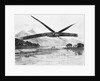 Steam Engined Airplane Flying by Anonymous
