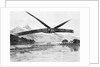 Steam Engined Airplane Flying by Anonymous