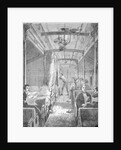 Families Lounging in Train by Anonymous