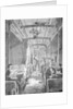 Families Lounging in Train by Anonymous