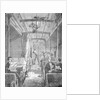 Families Lounging in Train by Anonymous