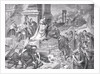 Nero Overlooking Soldiers and Prisoners by Anonymous