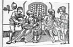 Doctor Performing Bloodletting by Anonymous