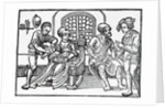 Doctor Performing Bloodletting by Anonymous