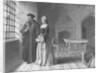 Sir Thomas More and Daughter Gazing out of Window by Anonymous