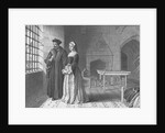 Sir Thomas More and Daughter Gazing out of Window by Anonymous