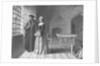 Sir Thomas More and Daughter Gazing out of Window by Anonymous