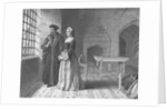 Sir Thomas More and Daughter Gazing out of Window by Anonymous