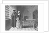 Sir Thomas More and Daughter Gazing out of Window by Anonymous