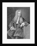 Engraved Portrait of Sir Isaac Newton by Anonymous