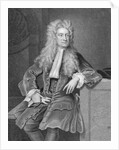Engraved Portrait of Sir Isaac Newton by Anonymous