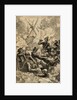 Illustration of the Battle of the Nile by Anonymous