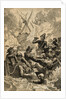 Illustration of the Battle of the Nile by Anonymous