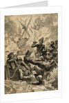 Illustration of the Battle of the Nile by Anonymous