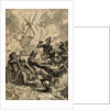 Illustration of the Battle of the Nile by Anonymous