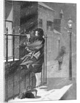 Women Peering Inside Window by Anonymous