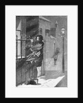Women Peering Inside Window by Anonymous