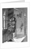 Women Peering Inside Window by Anonymous