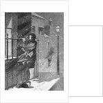 Women Peering Inside Window by Anonymous