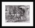 New Country Doctor Arriving in Town by Wagon by Anonymous