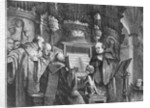 Young Mozart Performing at Vienna Church by Anonymous