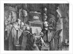 Young Mozart Performing at Vienna Church by Anonymous