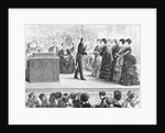 Women Receiving Diplomas by Anonymous
