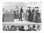 Women Receiving Diplomas by Anonymous