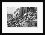 Print of the Spartans Capturing Mount Ithome by John A. Bryan