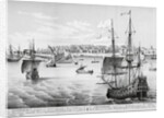 New Amsterdam, a Small City on Manhattan Island Lithograph by Anonymous