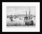 New Amsterdam, a Small City on Manhattan Island Lithograph by Anonymous
