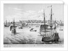 New Amsterdam, a Small City on Manhattan Island Lithograph by Anonymous