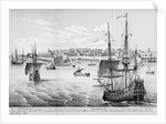 New Amsterdam, a Small City on Manhattan Island Lithograph by Anonymous