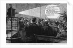 Slide Projector in Church by Anonymous