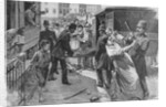 Commotion over Smallpox Patients Departure by Anonymous