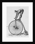 Acrobat Riding Bicycle by Anonymous
