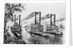 Steamboat Race by Anonymous