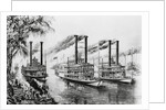 Steamboat Race by Anonymous