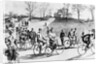 Biking on Riverside Drive by Anonymous