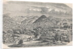 Early Drawing Depicting California Settlements by Anonymous