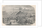 Early Drawing Depicting California Settlements by Anonymous