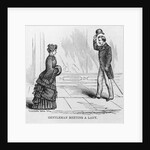 Gentleman Meeting a Lady by Anonymous