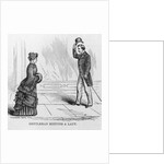 Gentleman Meeting a Lady by Anonymous