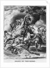Print Depicting the Death of Tecumseh by Anonymous