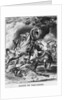 Print Depicting the Death of Tecumseh by Anonymous