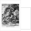 Print Depicting the Death of Tecumseh by Anonymous